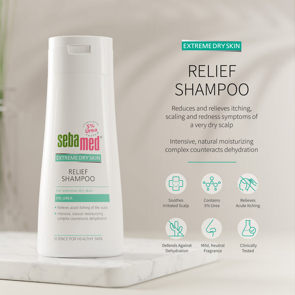 Sebamed Extreme Dry Skin Relief Shampoo 5% Urea 200ml