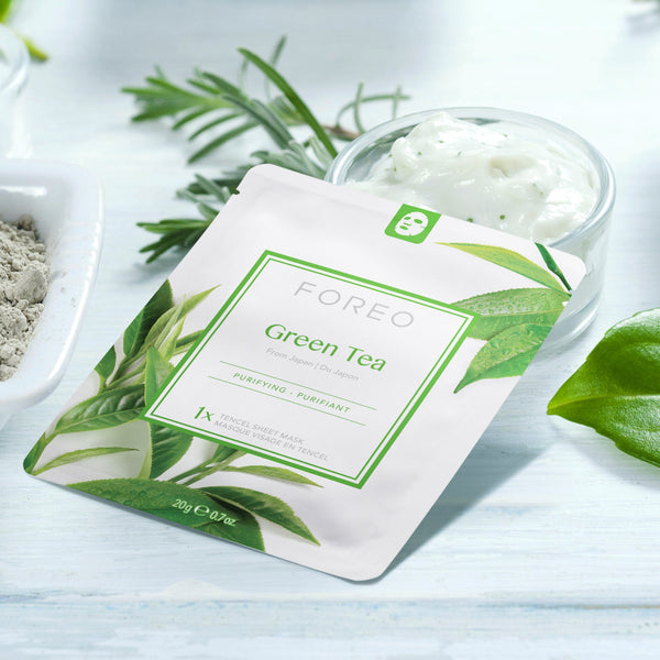 FOREO Farm to Face Sheet Mask - Green Tea x3