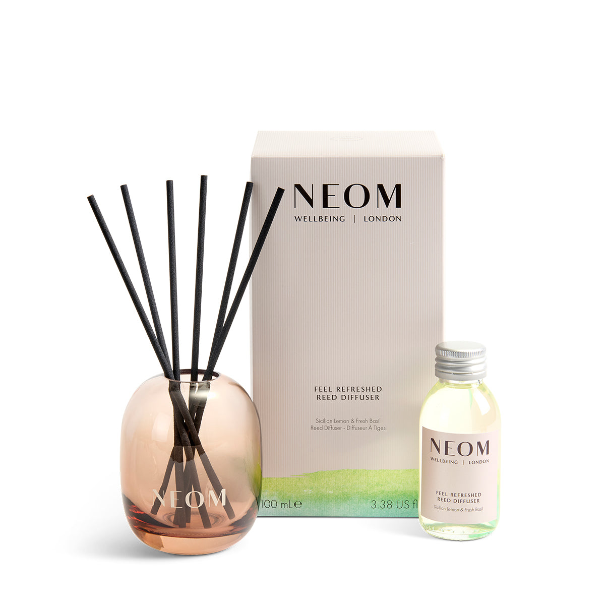 NEOM Feel Refreshed Reed Diffuser 100ml