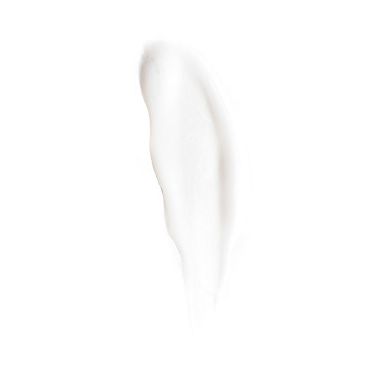 White abstract shape on a white background