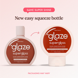 Glaze Supergloss Color Conditioning Hair Gloss Glace Cherry For Instant Shine 190ml