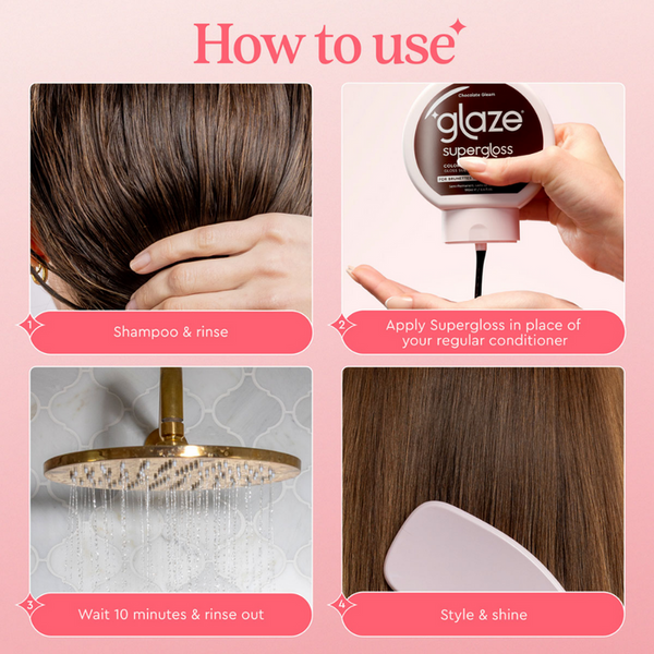 Glaze Supergloss Color Conditioning Hair Gloss Brilliant Bronde For Instant Shine 190ml