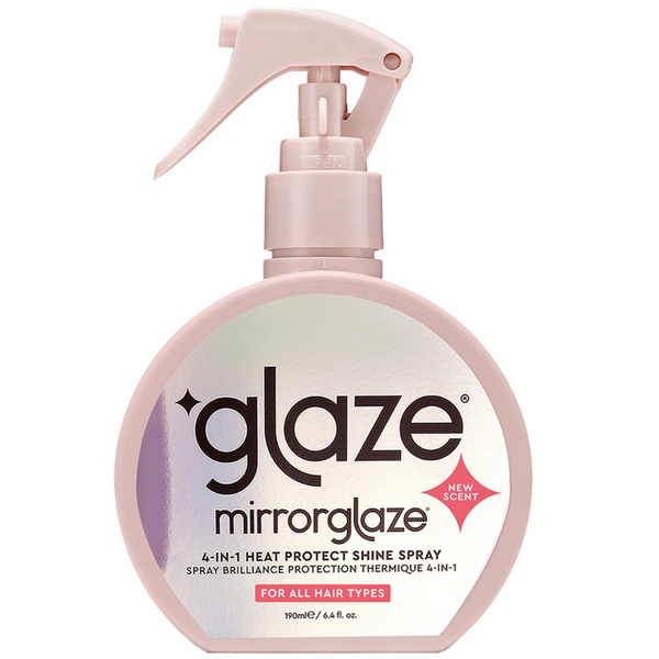 Glaze Mirrorglaze 4-in-1 Heat Protect Anti-Frizz Super Sleek Shine Spray 190ml