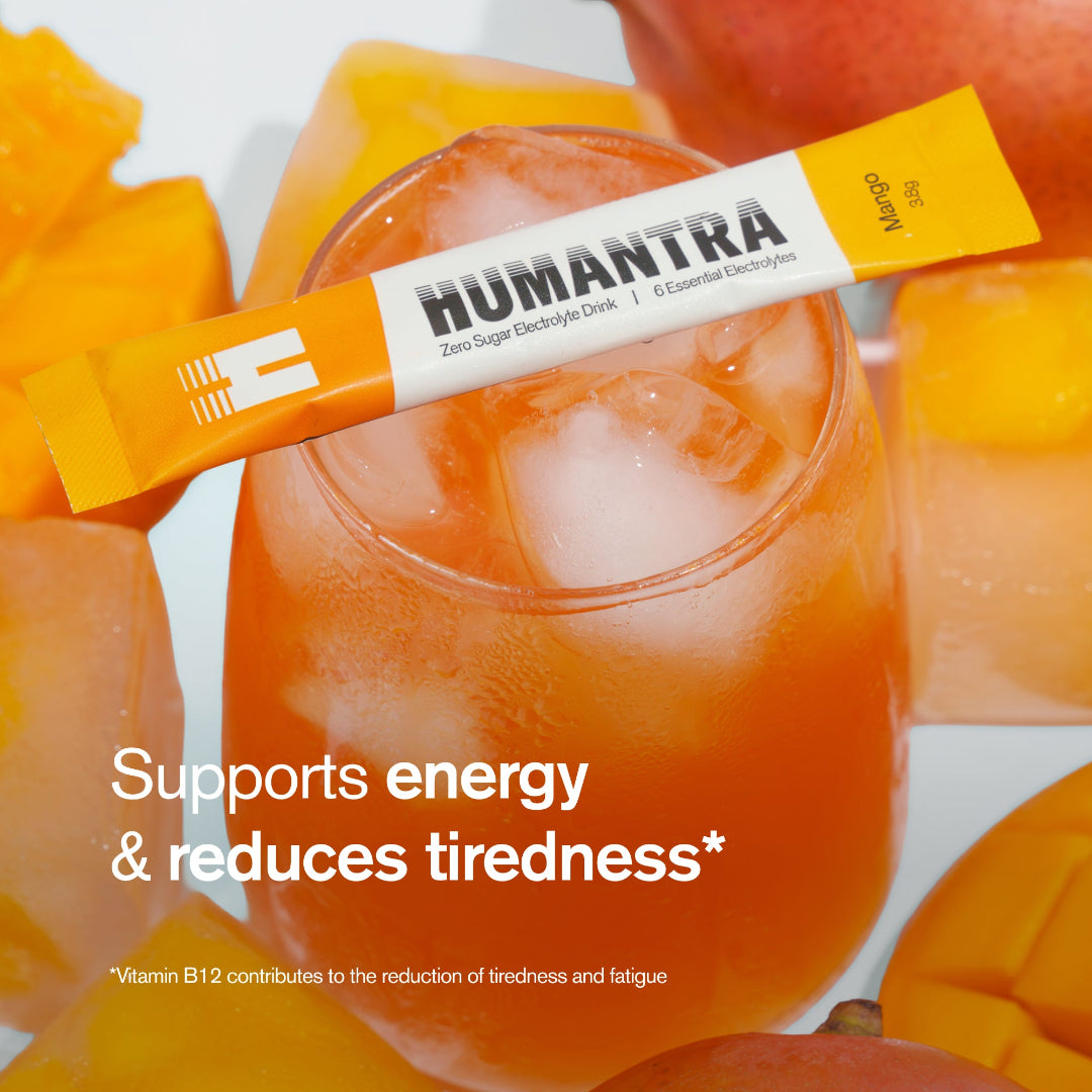 Humantra Mango Electrolyte Powder, 20 Sachets