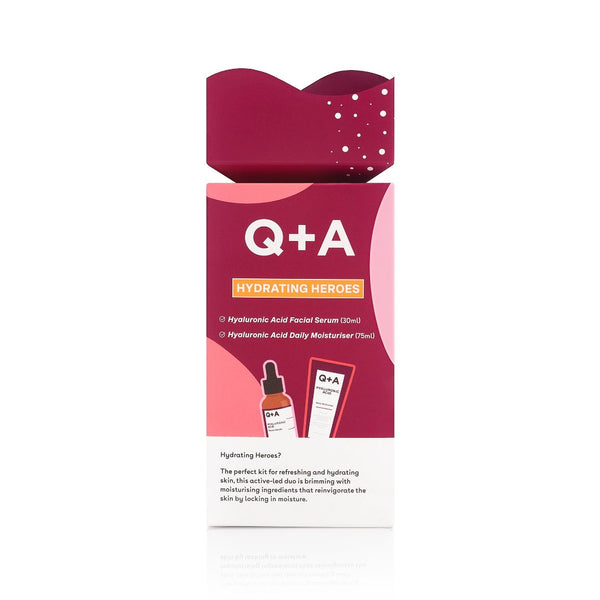 Q+A Hydrating Heroes Skincare Gift Set