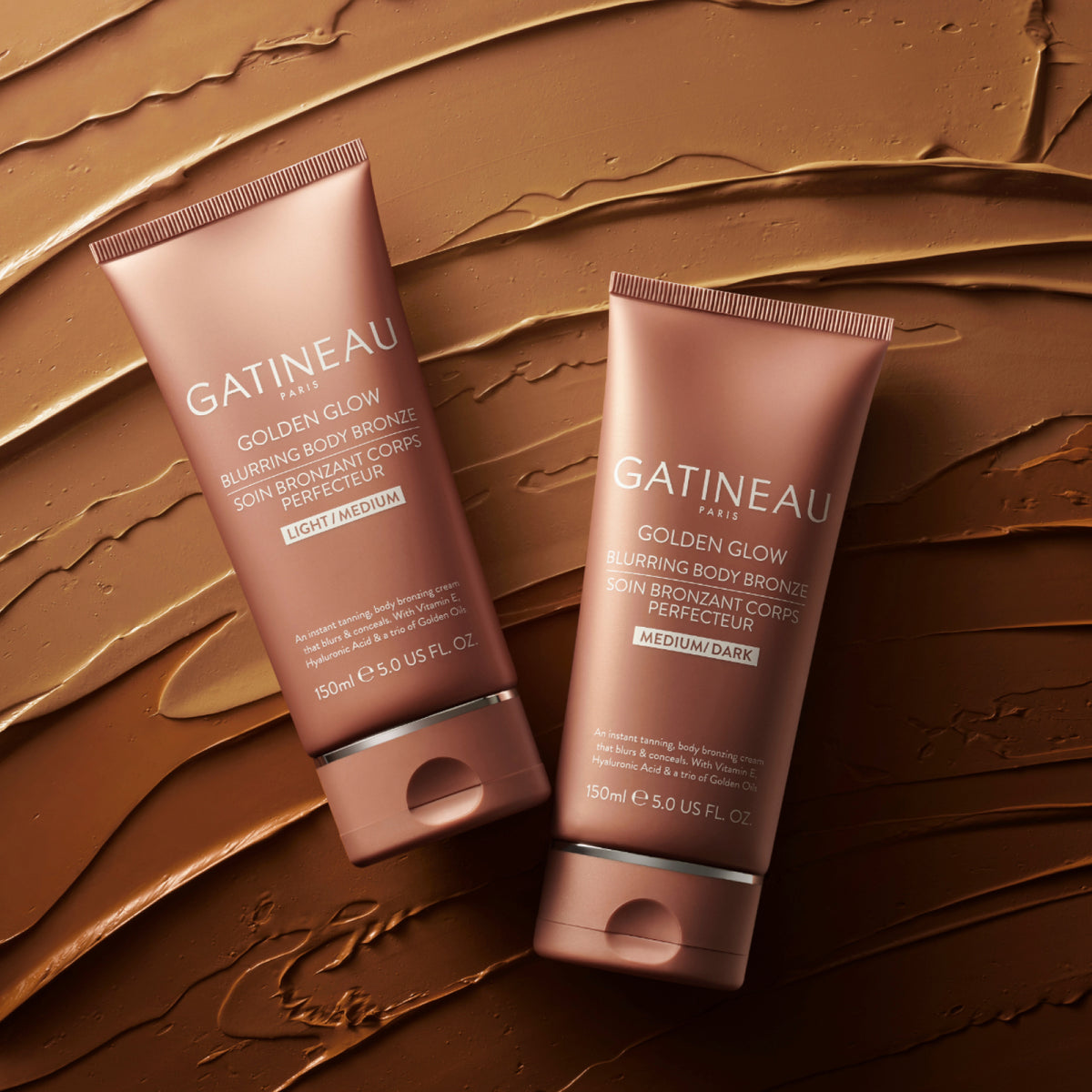 GATINEAU Golden Glow Blurring Body Bronze Light Medium 150ml