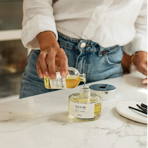 Russell Reed Neom NEOM Happiness Reed Diffuser Refill Buy Online Today | Face the Future