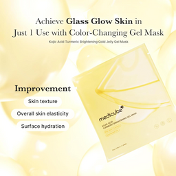 Medicube Kojic Acid Turmeric Brightening Gel Mask 4 x 28g