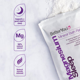 BetterYou Magnesium Sleep Bath Flakes