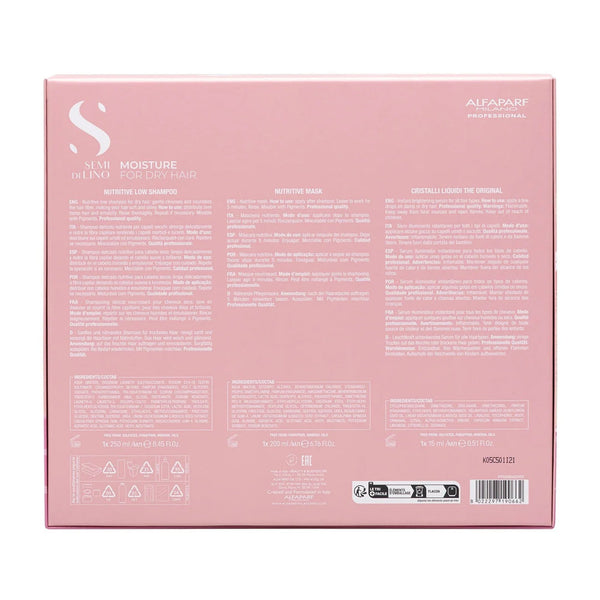 Alfaparf Milano Semi di Lino Holiday Kit Moisture
