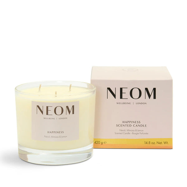 NEOM Happiness Scented Candle (3 Wicks)