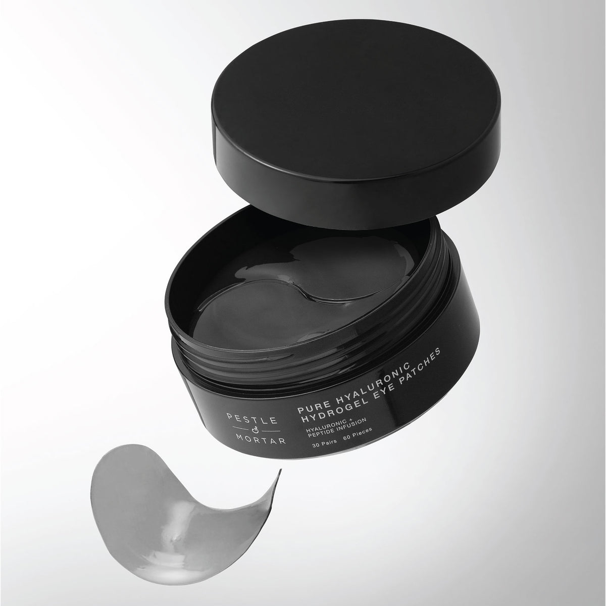 Pestle and Mortar Pure Hyaluronic Hydrogel Eye Patches