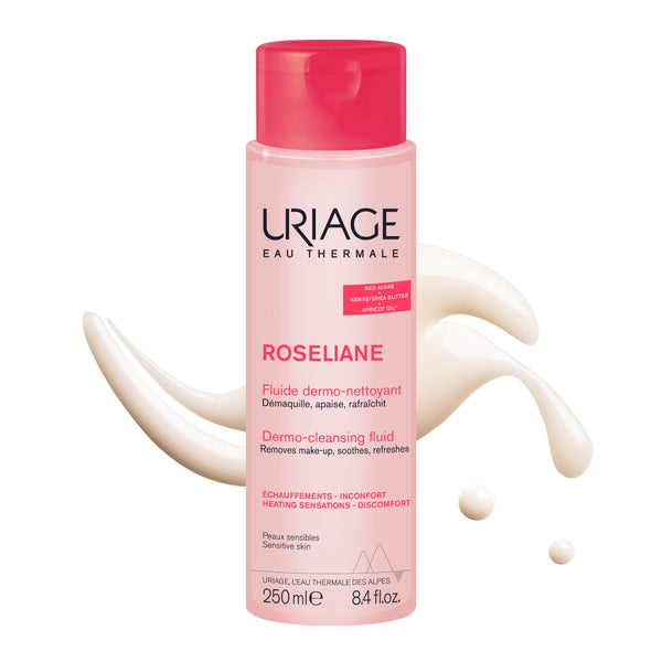 Uriage Roséliane Dermo-Cleansing Fluid for Face & Eyes 250ml