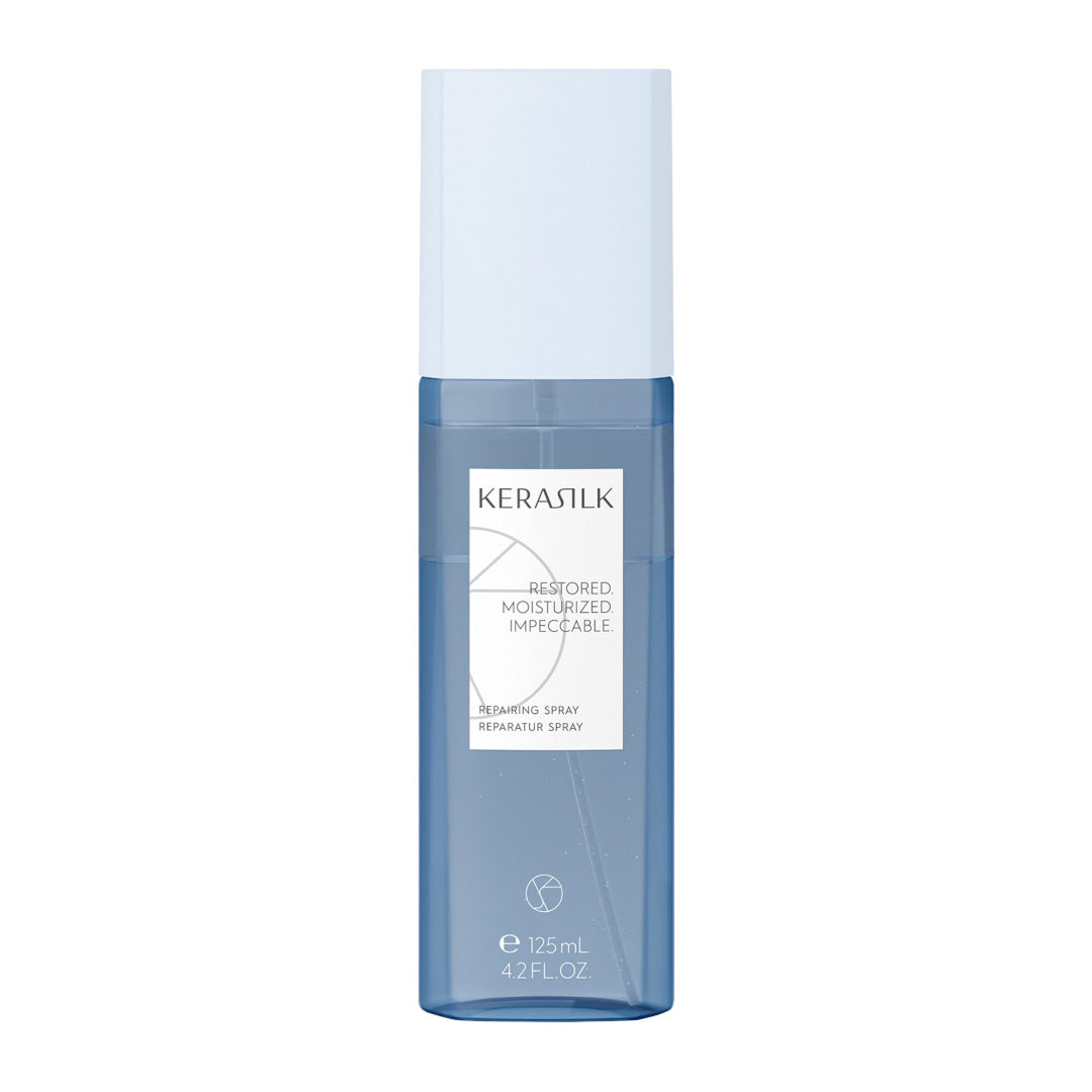 Kerastilk hair product bottle on a white background