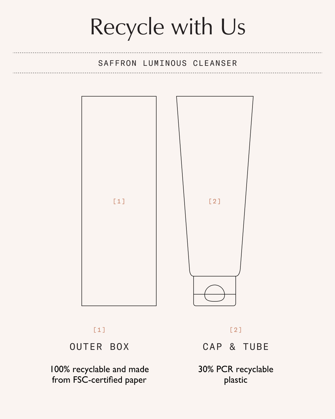 Sachi Skin Saffron Luminous Cleanser 120ml