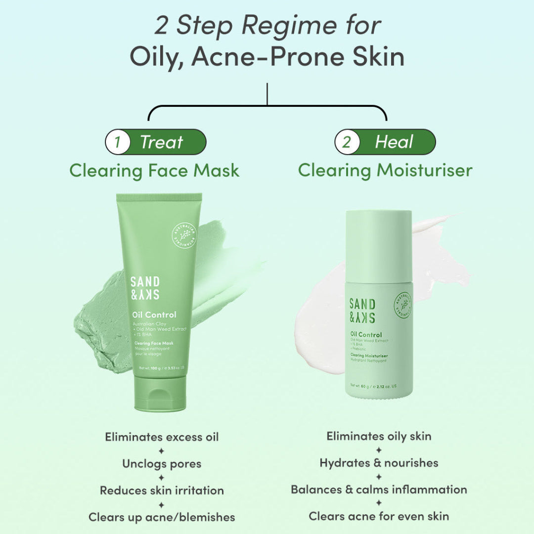 Sand & Sky Clearing Moisturiser 60ml