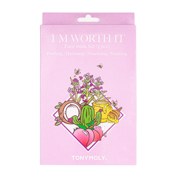 TONYMOLY I´m Worth It Face Mask Set 5pcs