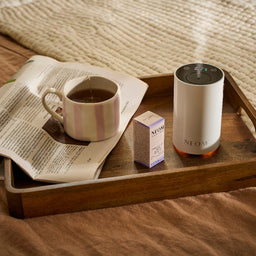 NEOM Wellbeing Pod Mini+ Waterless Essential Oil Diffuser - White