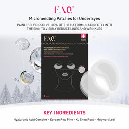 Freebie: FOREO FAQ Microneedling Anti-Wrinkle Hyaluronic Acid Patches For Under Eyes