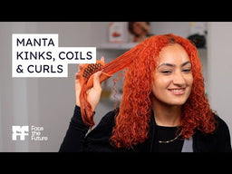 Manta Kinks Coils & Curls Healthy Hair & Scalp Brush