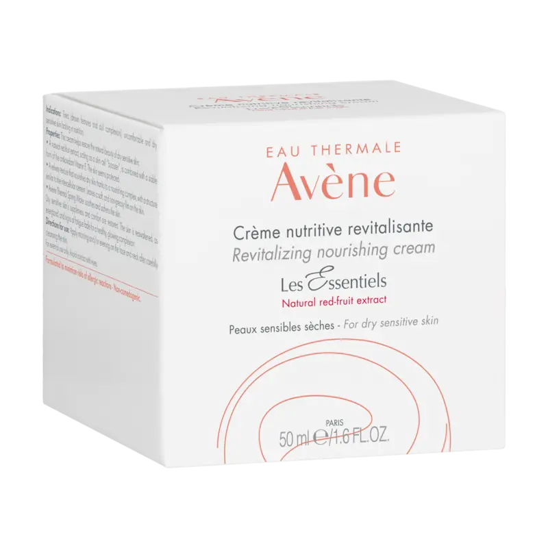 Avene cream packaging on a white background
