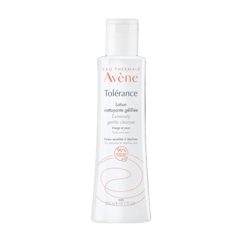 Avene Tolerance Extreme Cleanser bottle on a white background