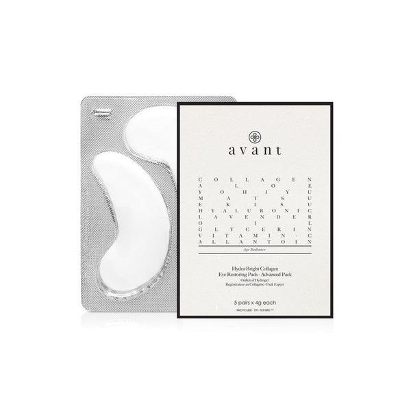 Avant Skincare Advanced Pack - Hydra-Bright Collagen Eye Restoring Pads