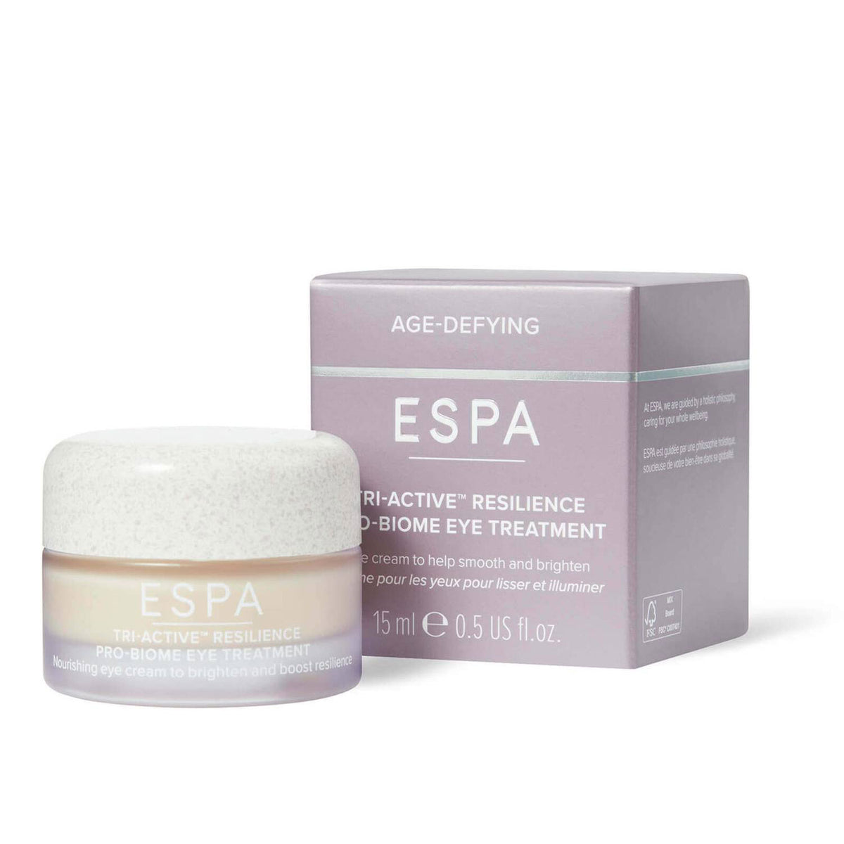 ESPA Tri-Active Resilience Pro Biome Eye Treatment and packaging